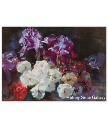 Beautiful Flowers in Oil
