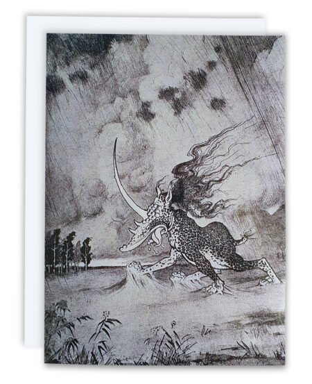 Bogey Beasts Greeting Card